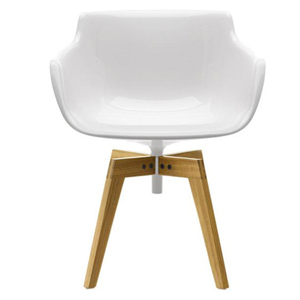 fauteuil - Flow Armchair - pieds en ch�ne Jean-Marie Massaud